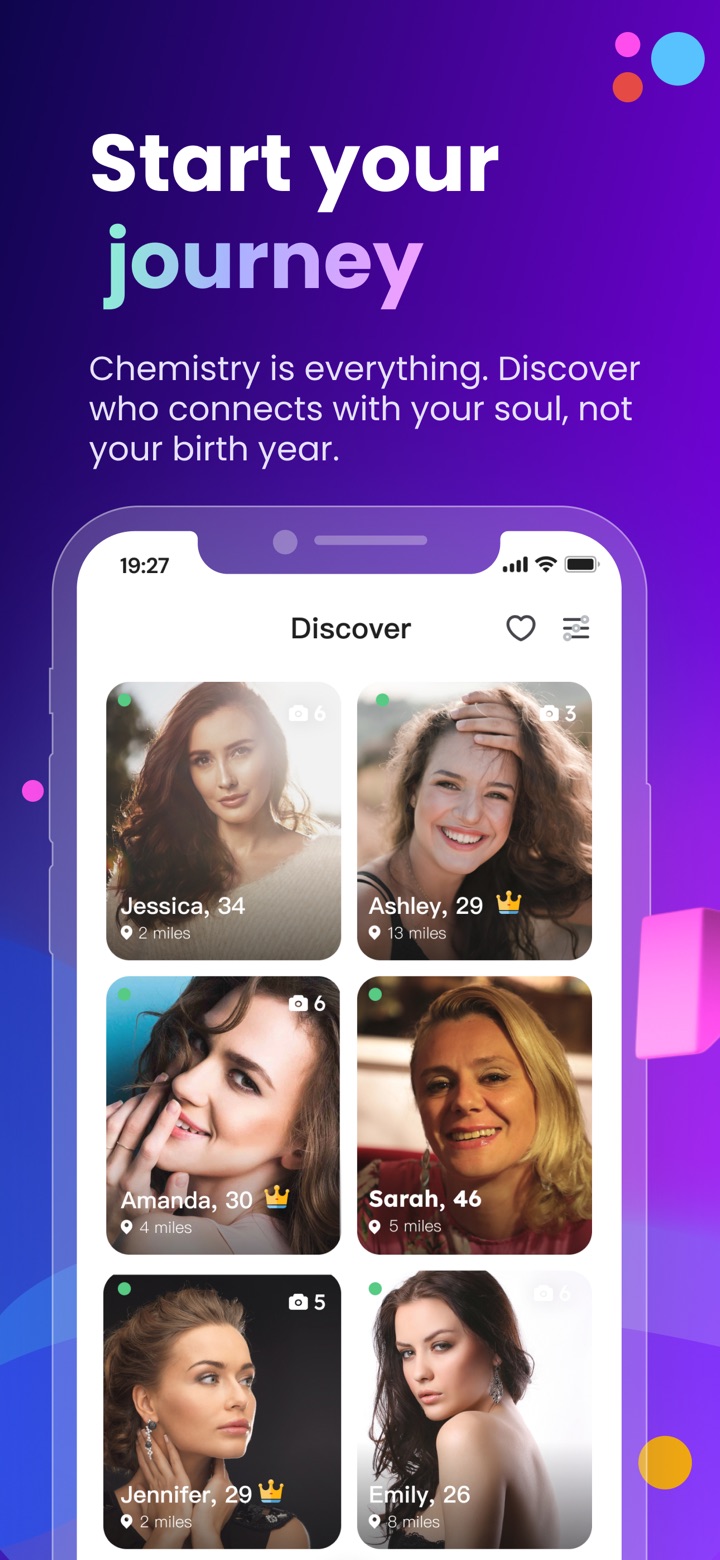 Start your journey: the Discover screen
